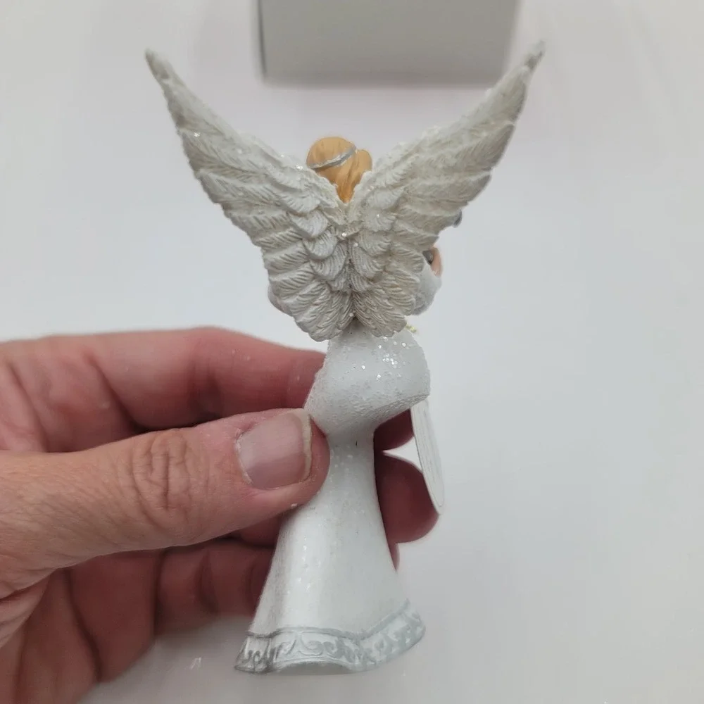 Set of 3 Hawthorne Village Heavenly Blessings Angel Christmas Nativity Ornaments